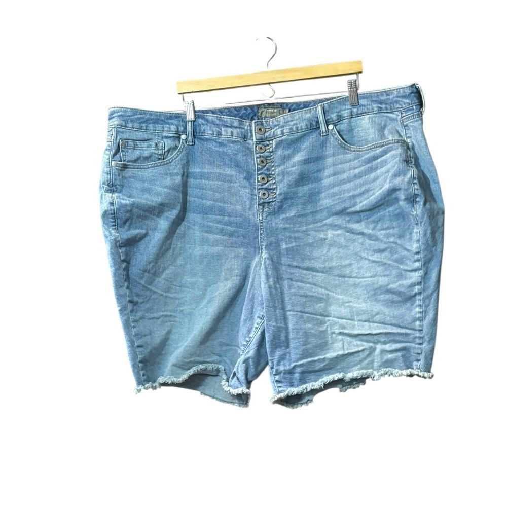 Torrid Medium Blue Denim Shorts 28